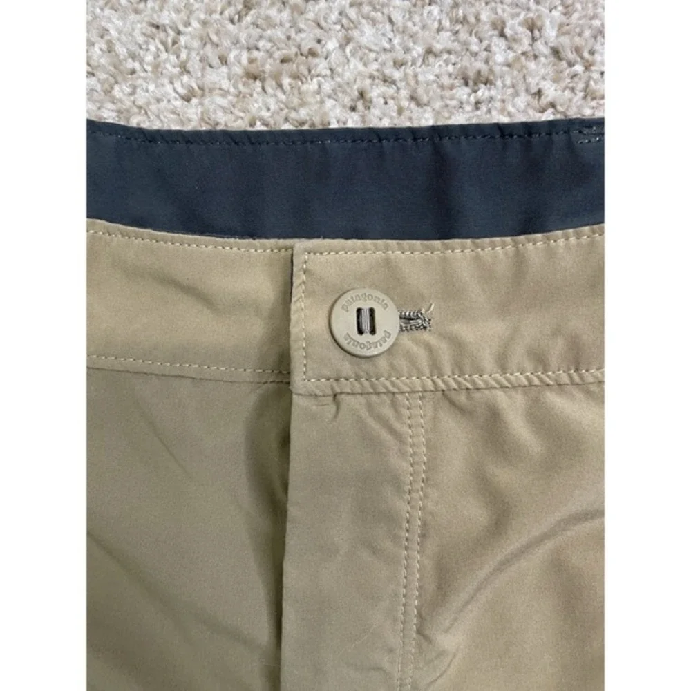 Patagonia Hydropeak Hybrid Walk Shorts ‎ Brown Size 38